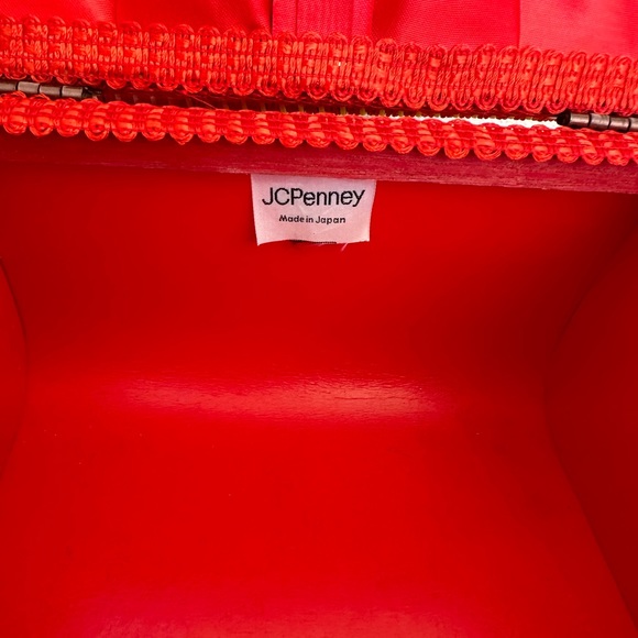 jcpenney Bags Vintage 96s Sewing Box Purse Handbag Mid Mod